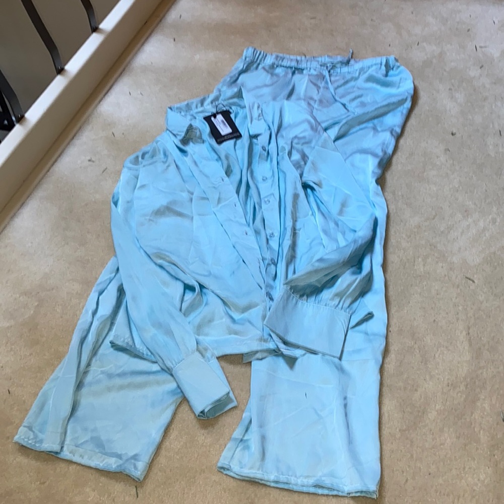 Pretty Little Thing satin Pajamas